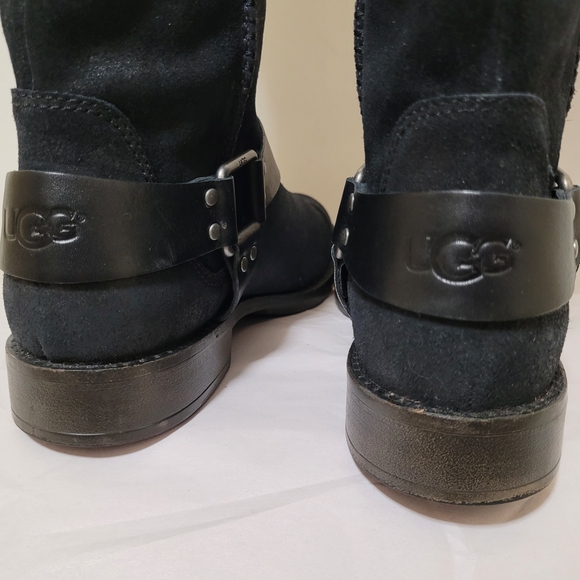 UGG Leather Suede Tall Boots - Picture 7 of 16